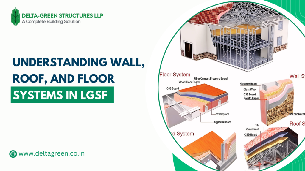 Understanding Wall, Roof, and Floor Systems in LGSF: A Simple Guide