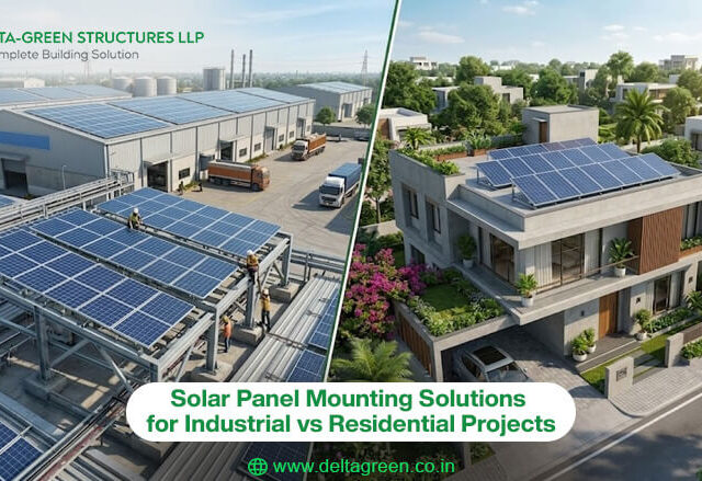 Solar Panel Mounting Solutions for Industrial vs Residential Projects